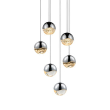 Grapes Pendant, Polished Chrome