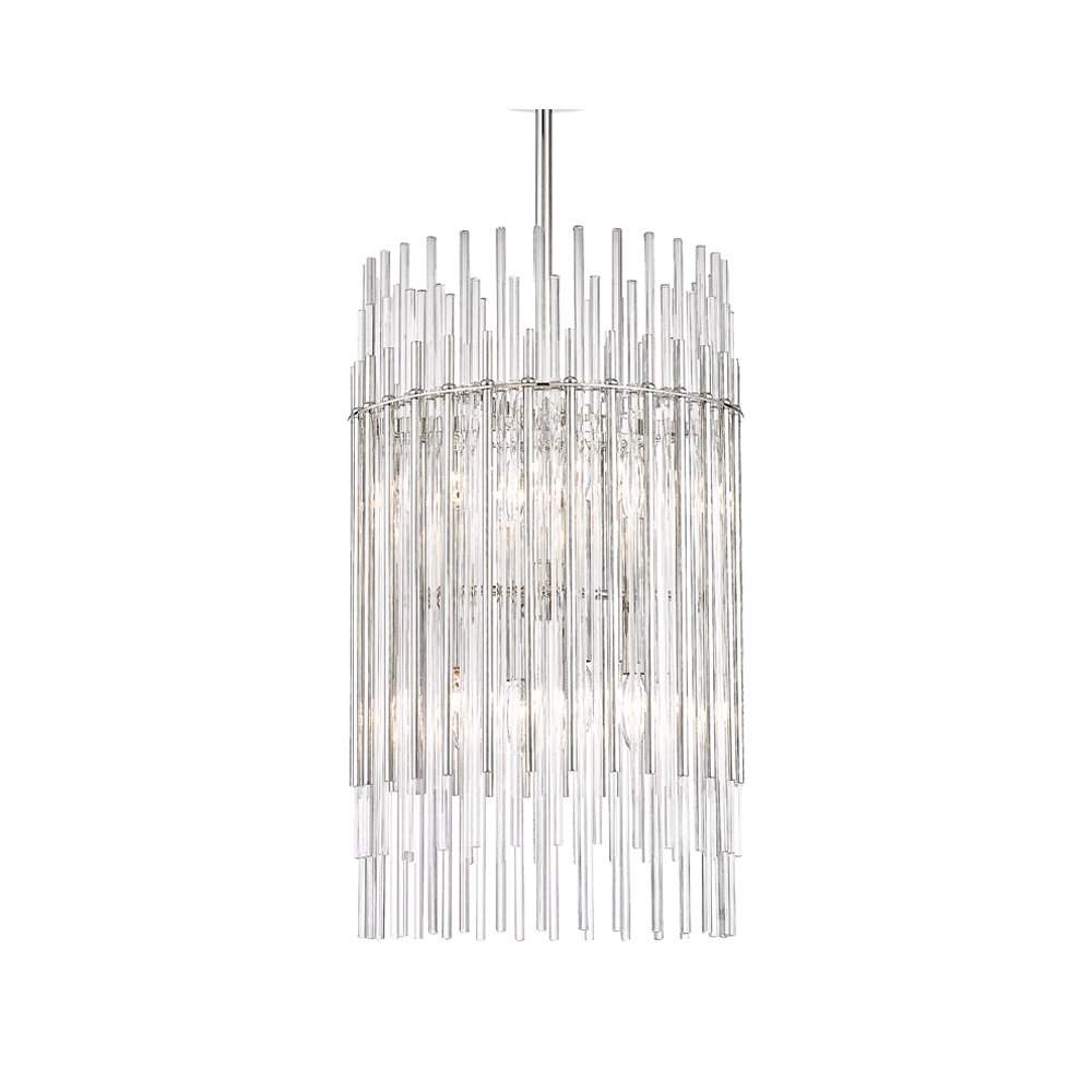 Wallis Pendant, Polished Nickel