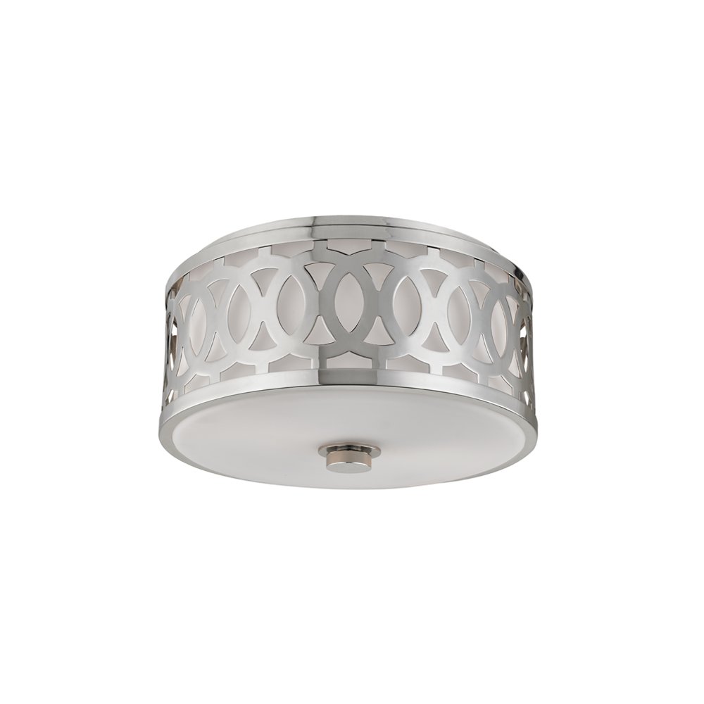 Genesee Flush Mount, Polished Nickel