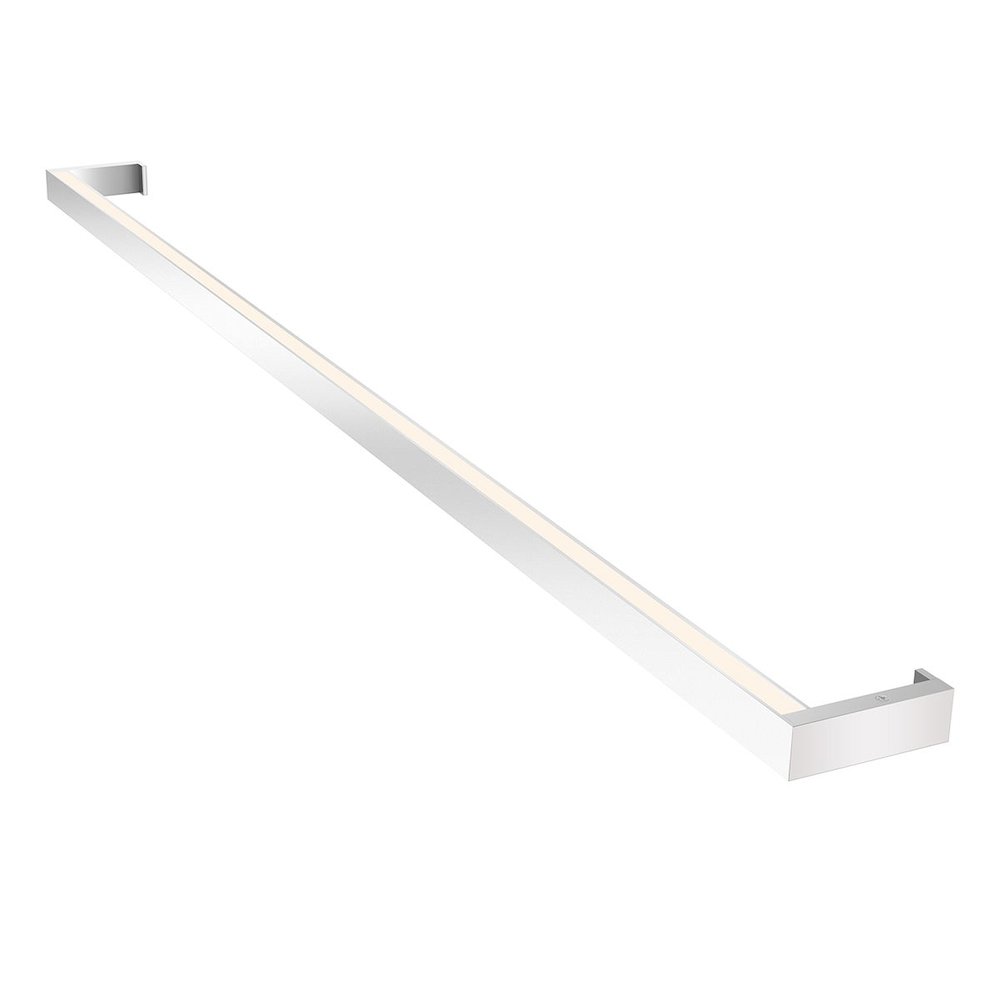 Thin-Line Wall Sconce, Bright Satin Aluminum