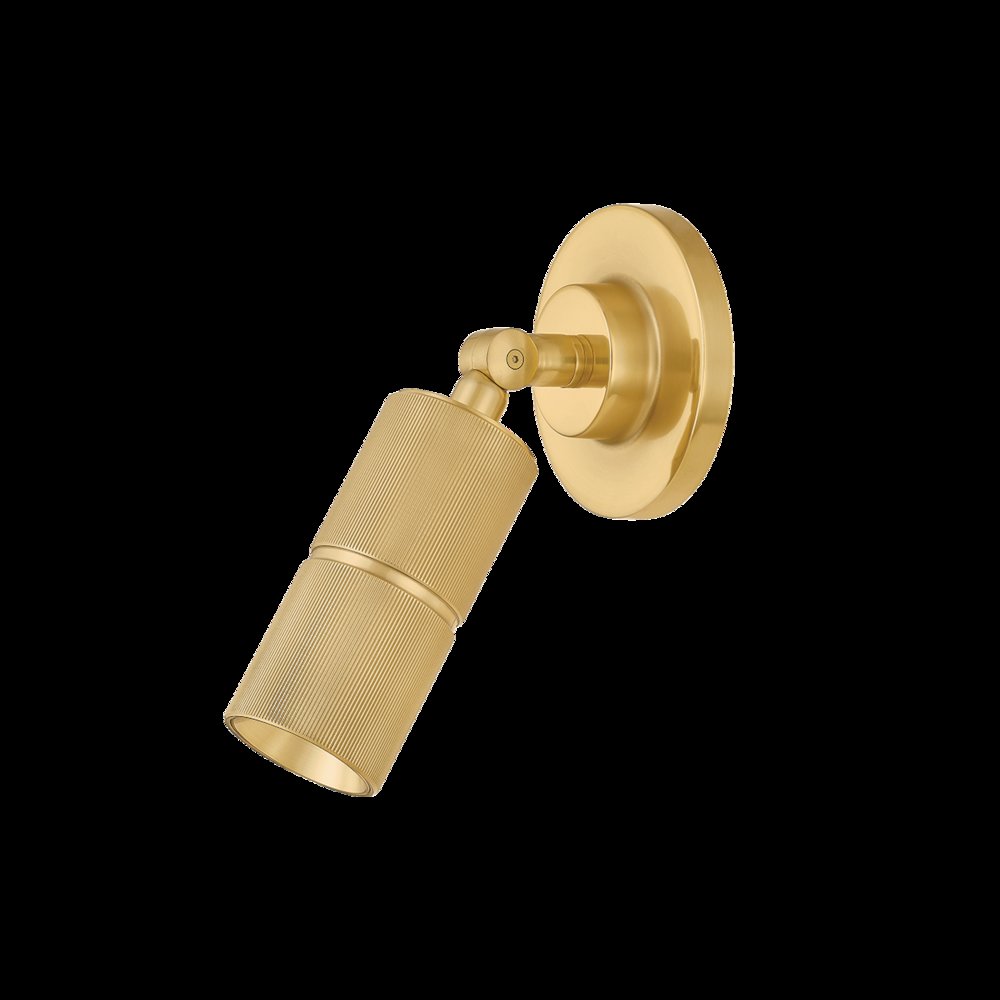 Truett Wall Sconce, Aged Brass