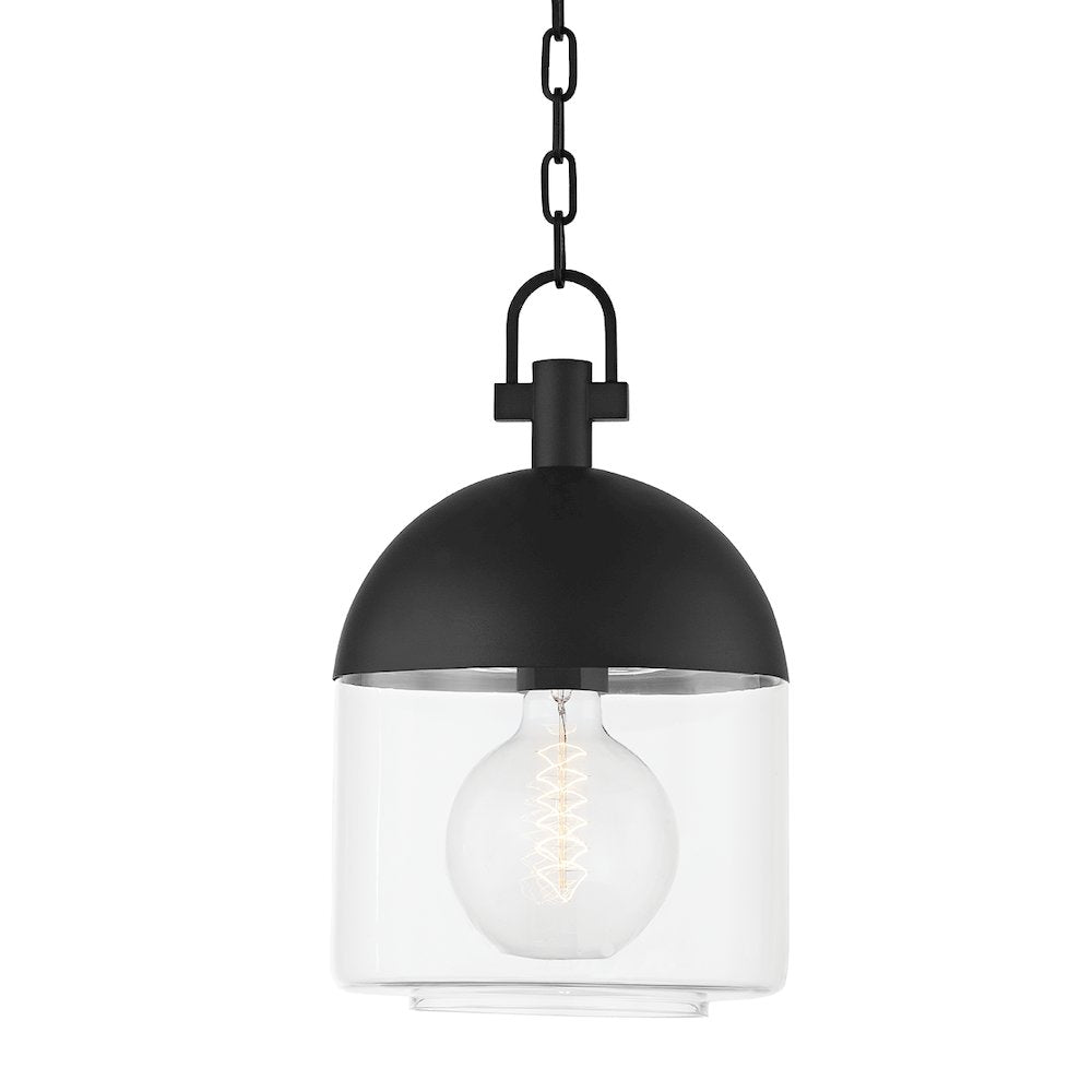 Zephyr Exterior Pendant, Texture Black