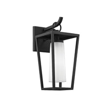 Mission Beach Exterior Wall Sconce, Texture Black