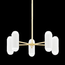 Kira Chandelier, Aged Brass