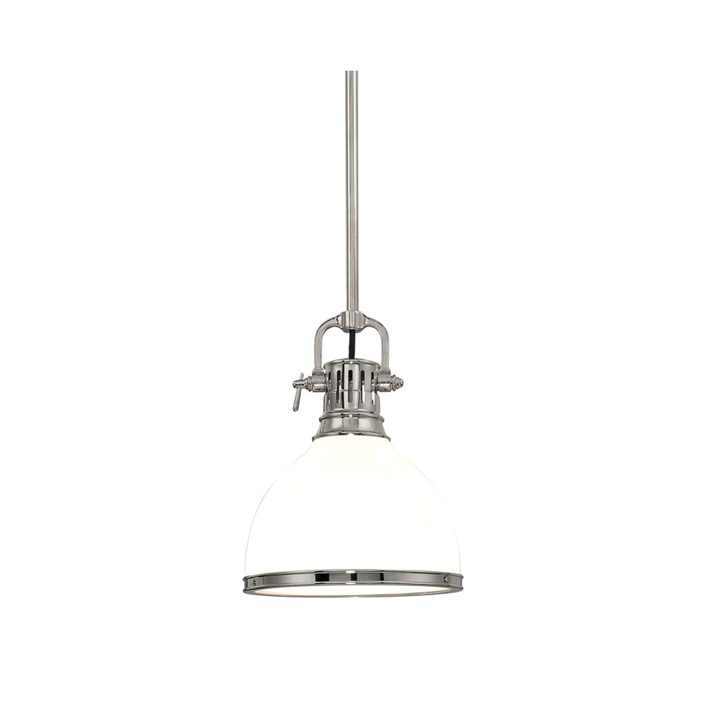 Randolph Pendant, Polished Nickel