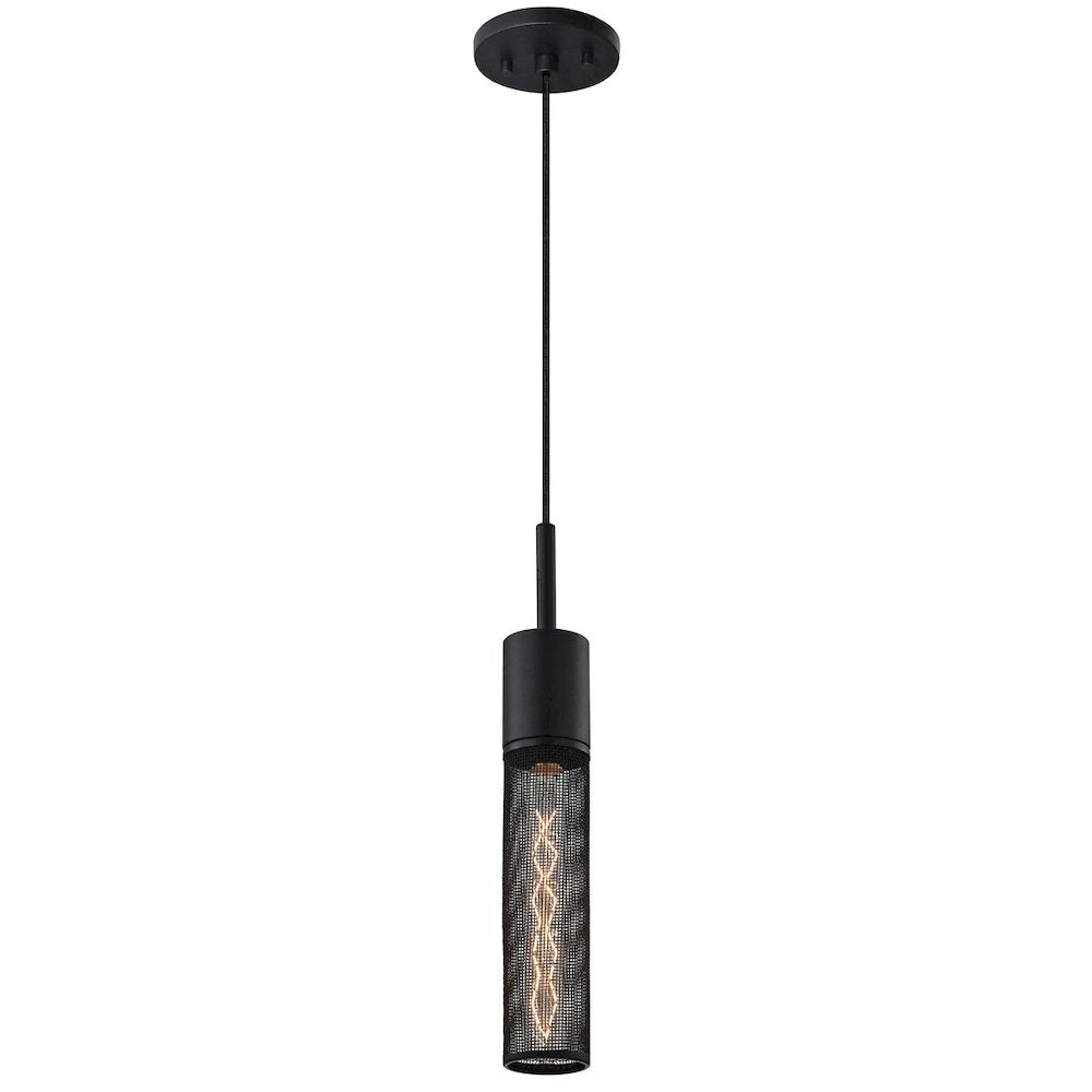 Urban Edge Pendant, Texture Black