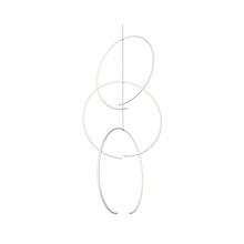 Torc Pendant, Satin White