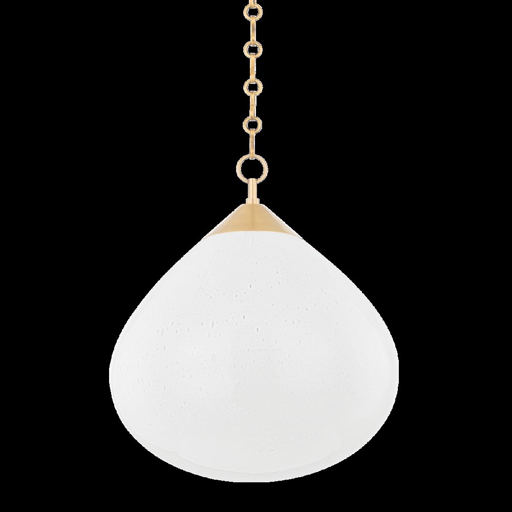 Semilla Pendant, Vintage Brass