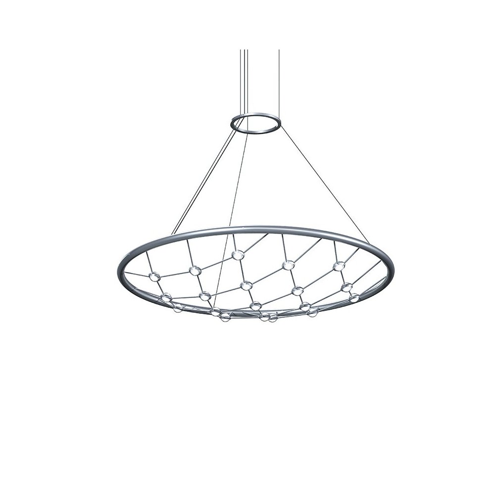 Constellation Pendant, Bright Satin Aluminum