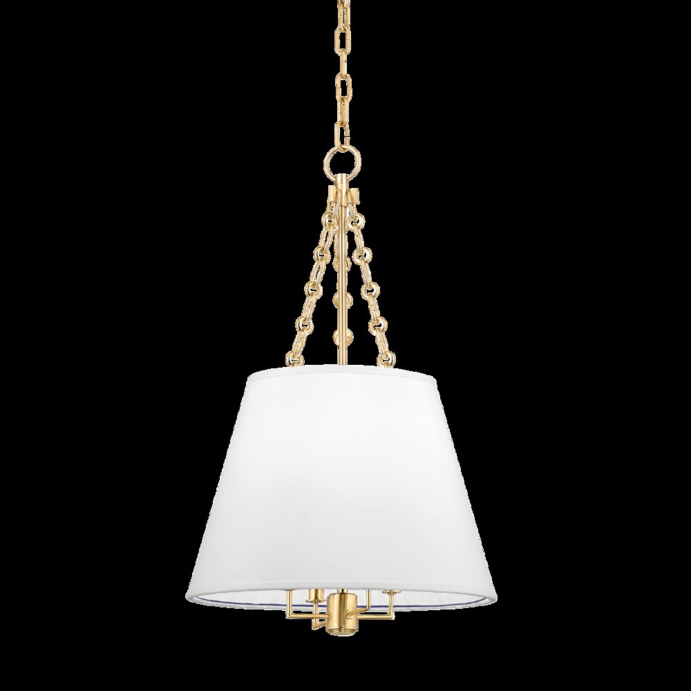 Burdett Pendant, Aged Brass