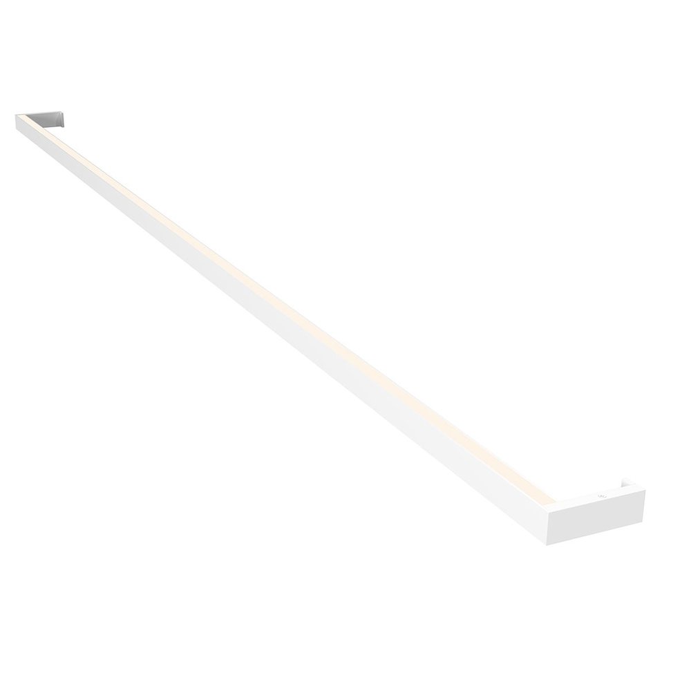 Thin-Line Wall Sconce, Bright Satin Aluminum