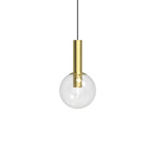 Bubbles Pendant, Satin Brass
