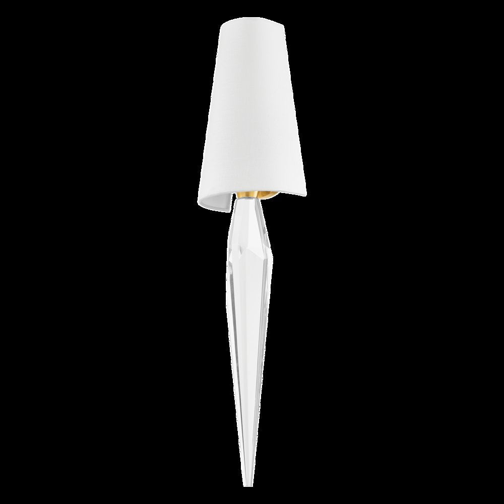 Alps Wall Sconce, Vintage Polished Brass