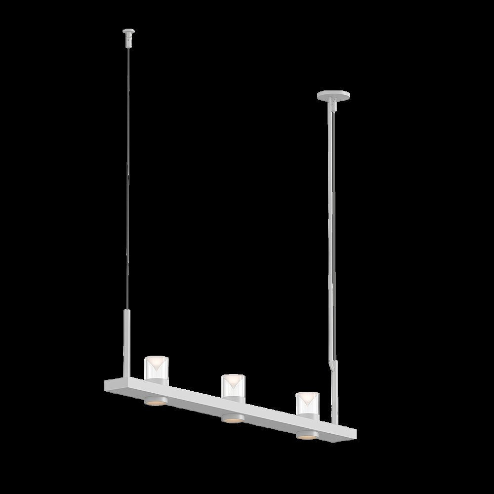 Intervals Pendant, Satin White