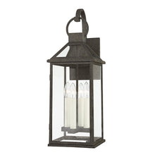 Sanders Exterior Wall Sconce, French Iron