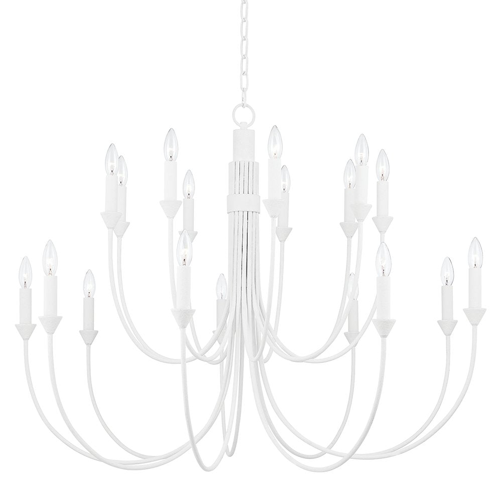 Cate Chandelier, Gesso White