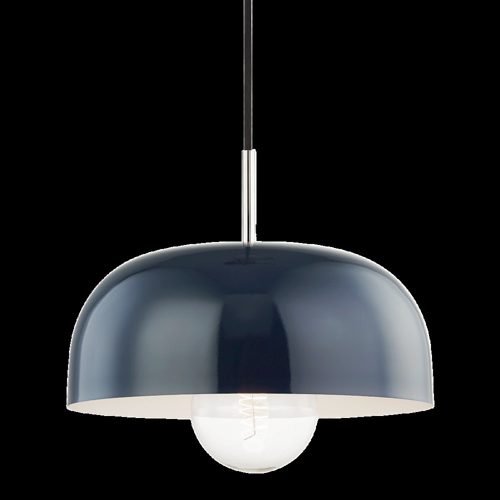 Avery Pendant, Polished Nickel