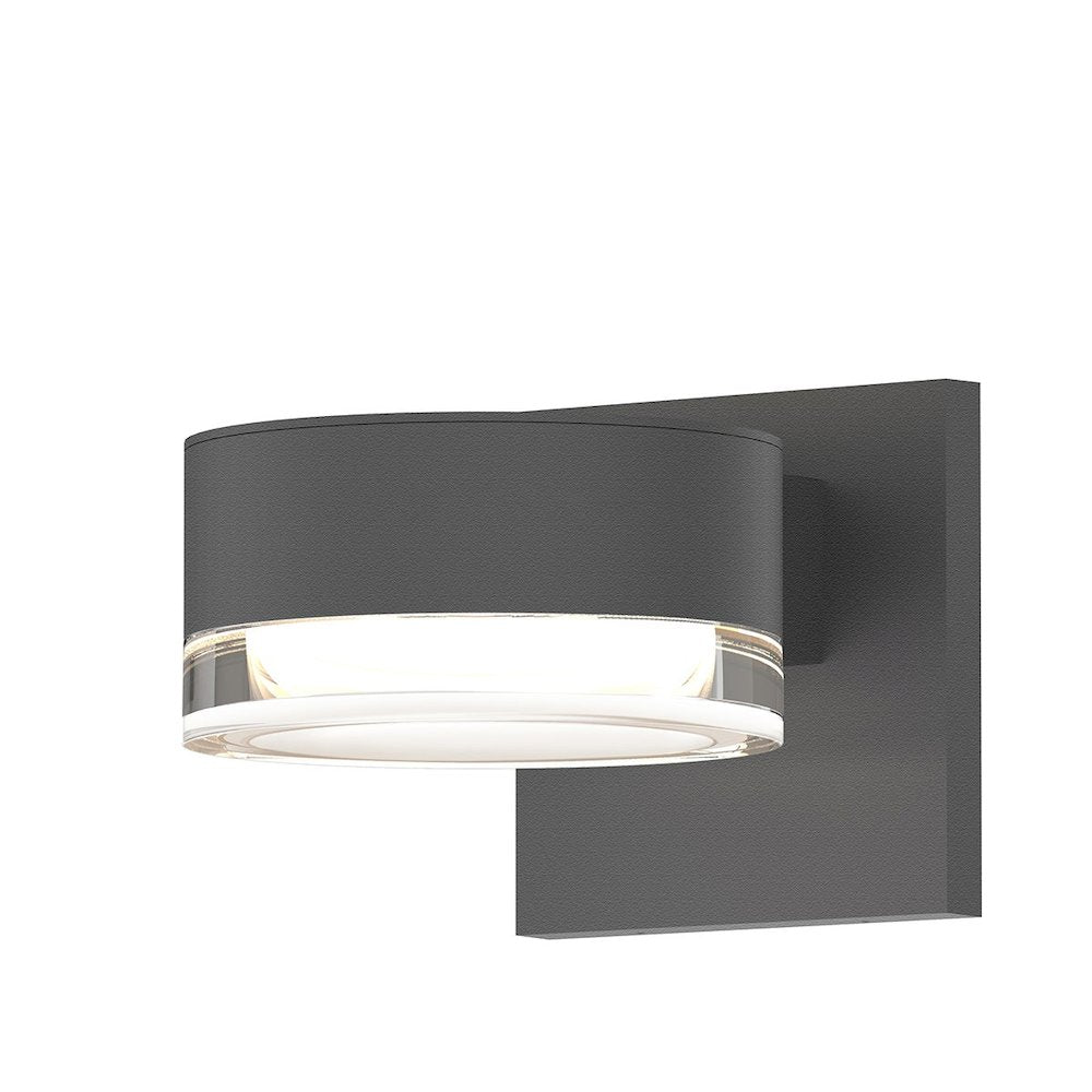 REALS Wall Sconce, Textured Gray