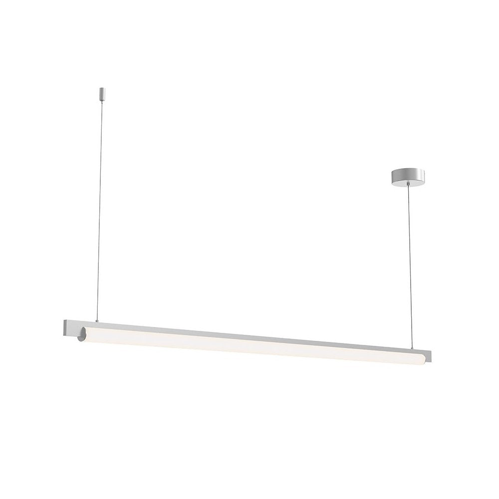 Keel Pendant, Bright Satin Aluminum
