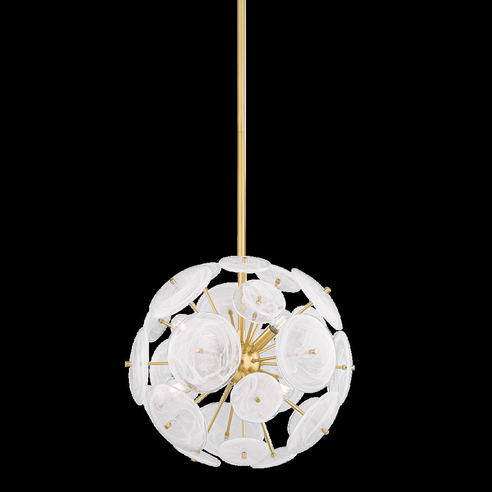 Tamara Chandelier, Aged Brass