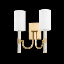 Gustine Wall Sconce, Vintage Gold Leaf