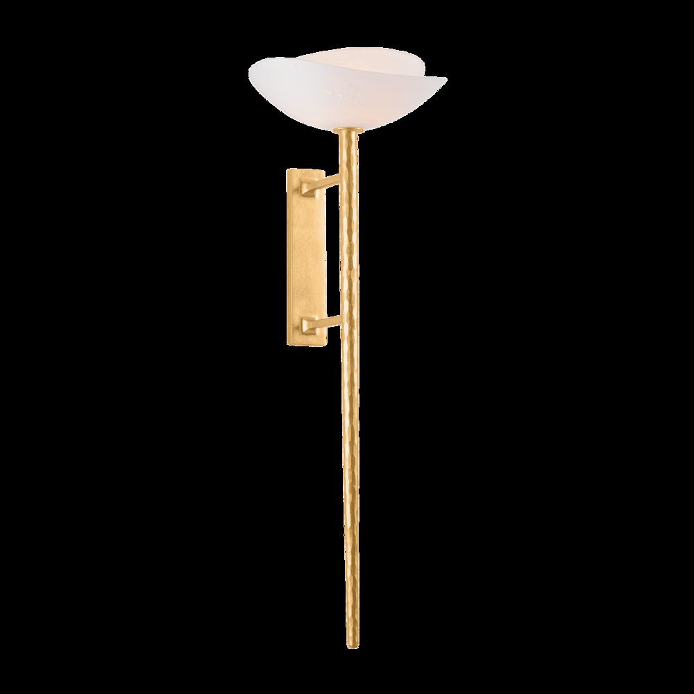 Coppa Wall Sconce, Vintage Gold Leaf