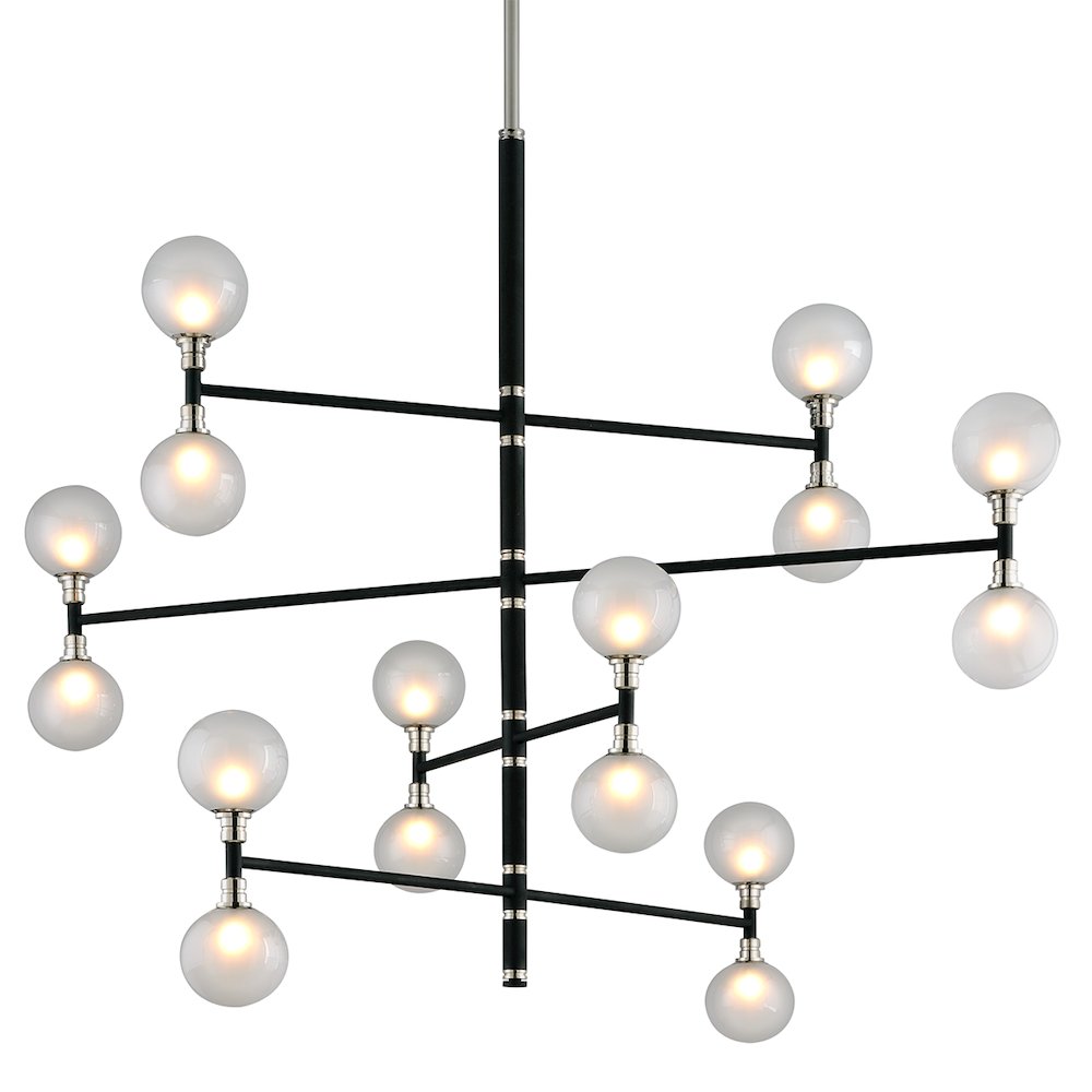Andromeda Chandelier, Texture Black