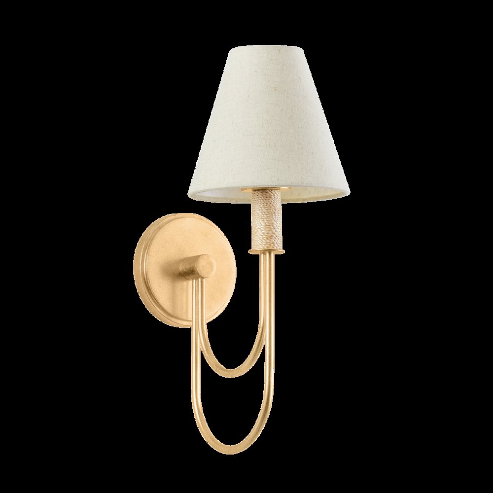 Warrensburg Wall Sconce, Vintage Gold Leaf