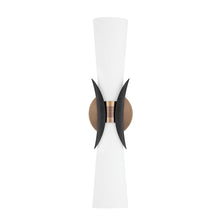 Muncie Wall Sconce, Patina Brass