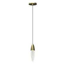 Sultana Pendant, Satin Brass
