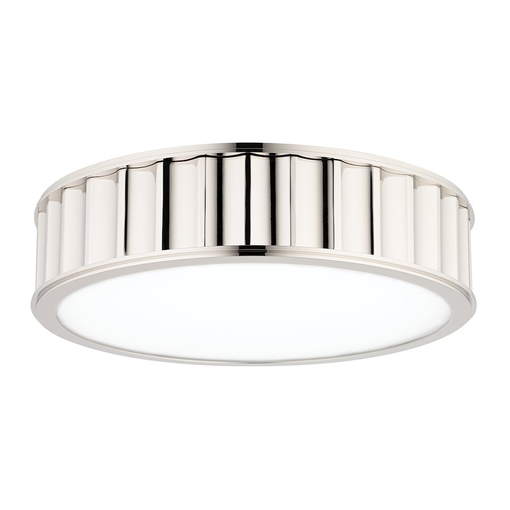 Middlebury Flush Mount, Polished Nickel