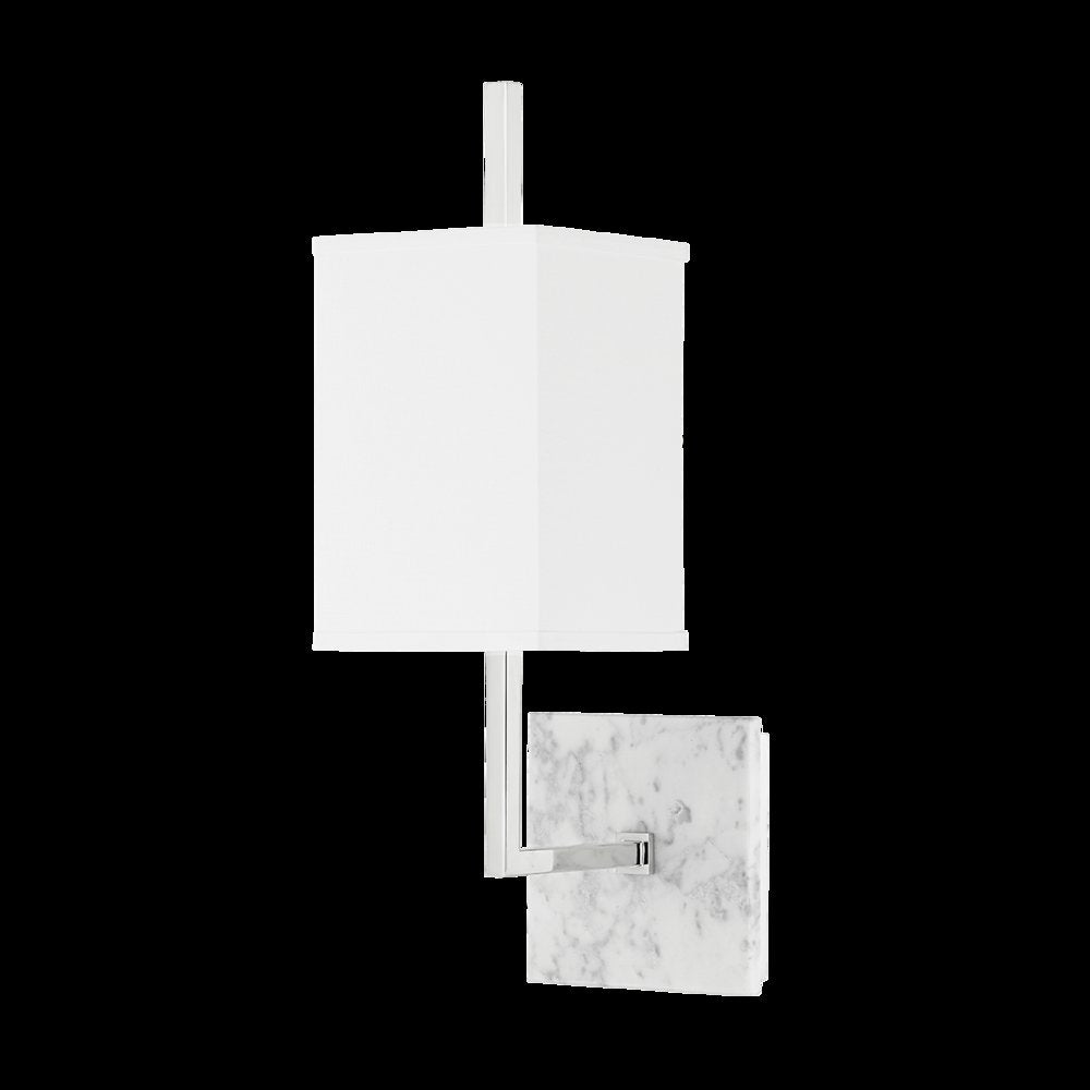 Mikaela Wall Sconce, Polished Nickel