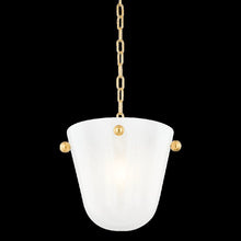 Rima Pendant, Aged Brass