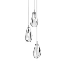 Liquid Pendant, Satin Black