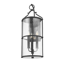 Burbank Exterior Wall Sconce, Texture Black