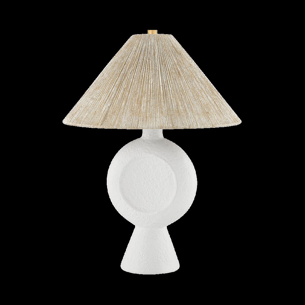 Centella Table Lamp, Aged Brass