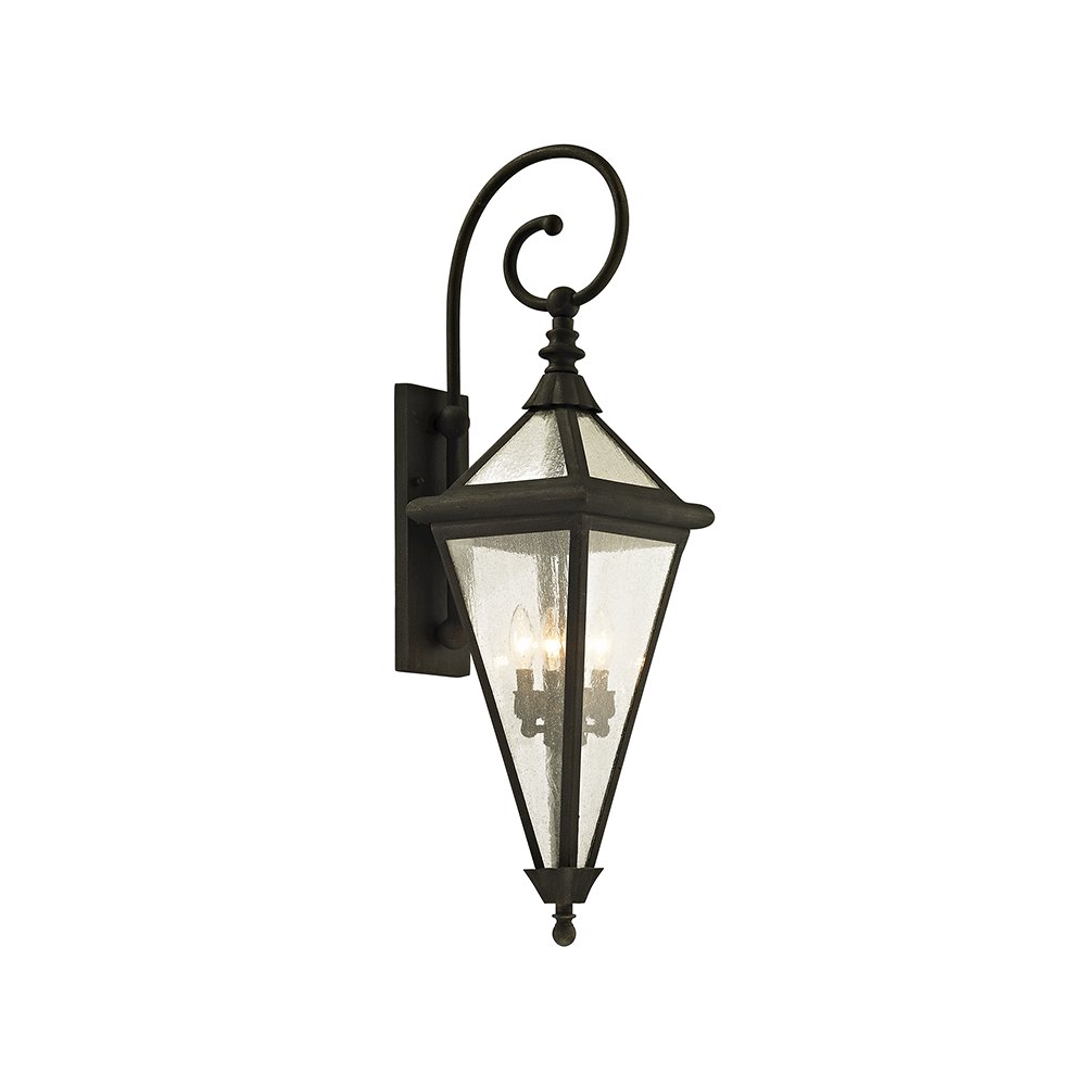 Geneva Exterior Wall Sconce, Vintage Bronze