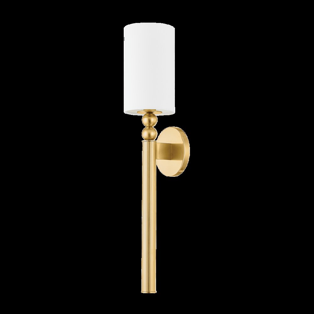 Lakeport Wall Sconce, Aged Brass