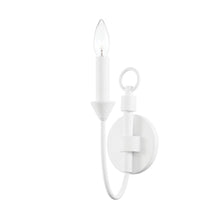 Cate Wall Sconce, Gesso White