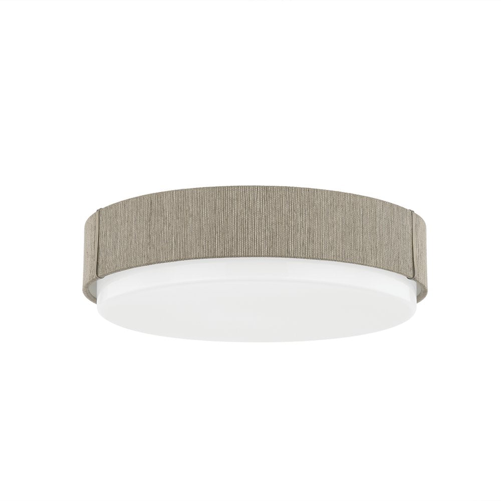 Zane Flush Mount, Patina Brass