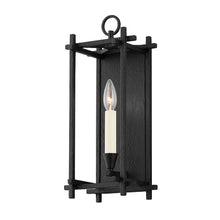 Huck Wall Sconce, Black Iron