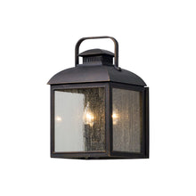 Chamberlain Exterior Wall Sconce, Vintage Bronze