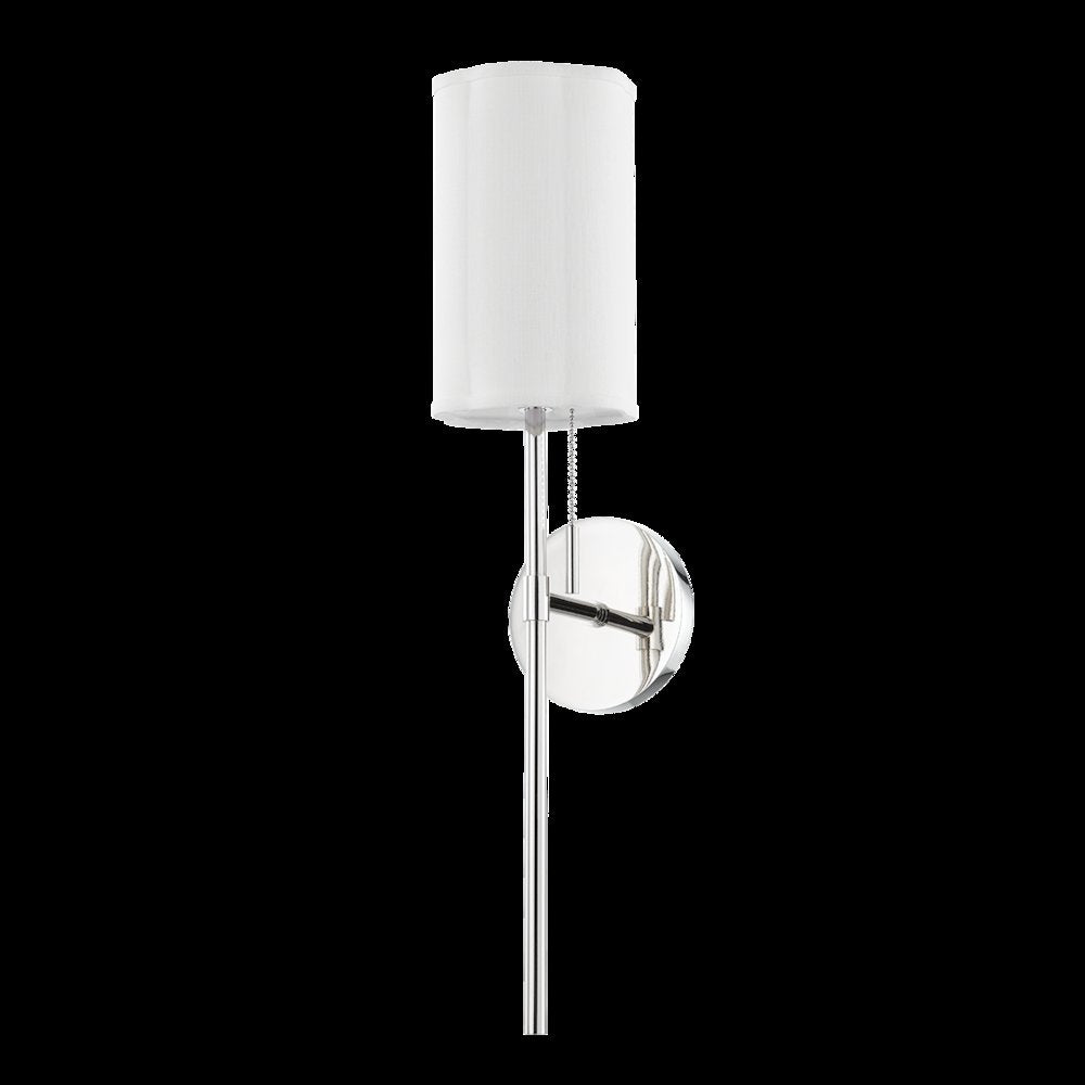 Fawn Wall Sconce, Polished Nickel