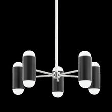 Kira Chandelier, Polished Nickel