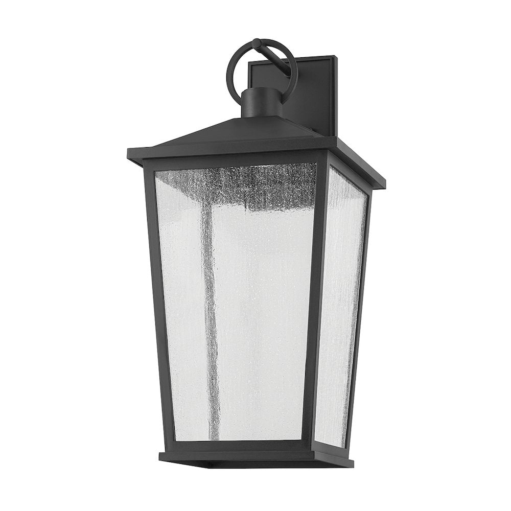 Soren Exterior Wall Sconce, Texture Black