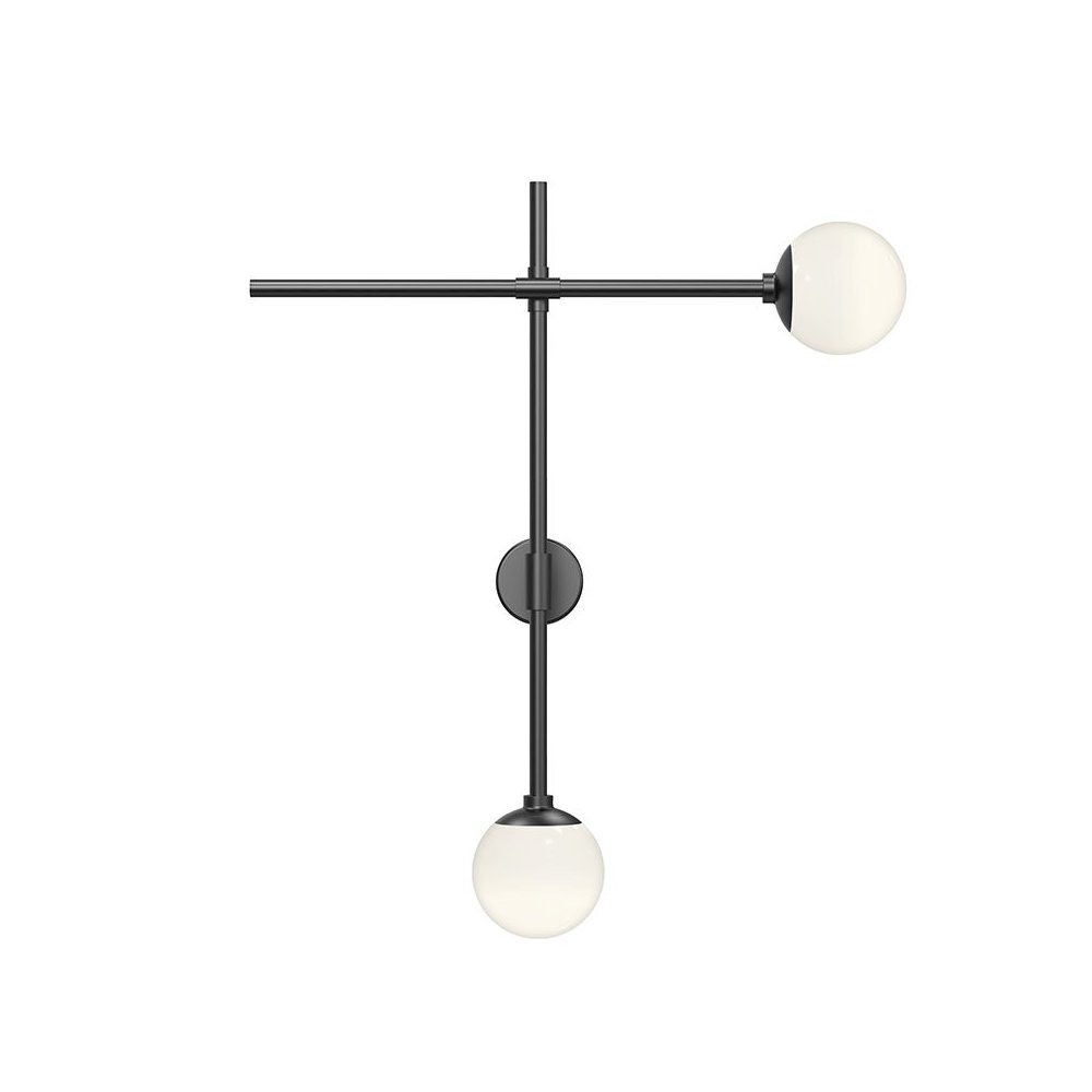 Sabon Wall Sconce, Satin Black