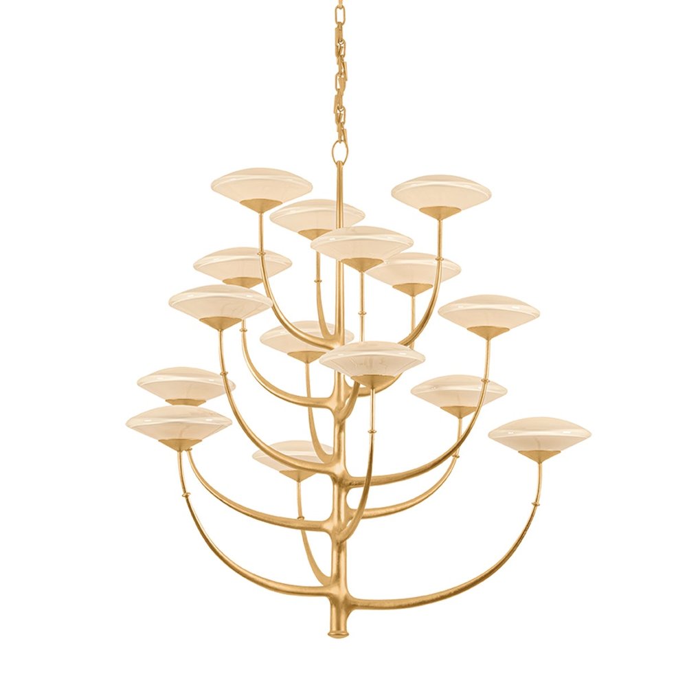 Pluro Chandelier, Natural, Vogue