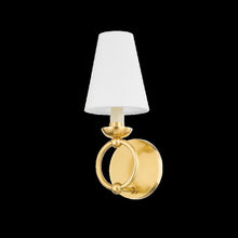 Haverford Wall Sconce, Aged Brass
