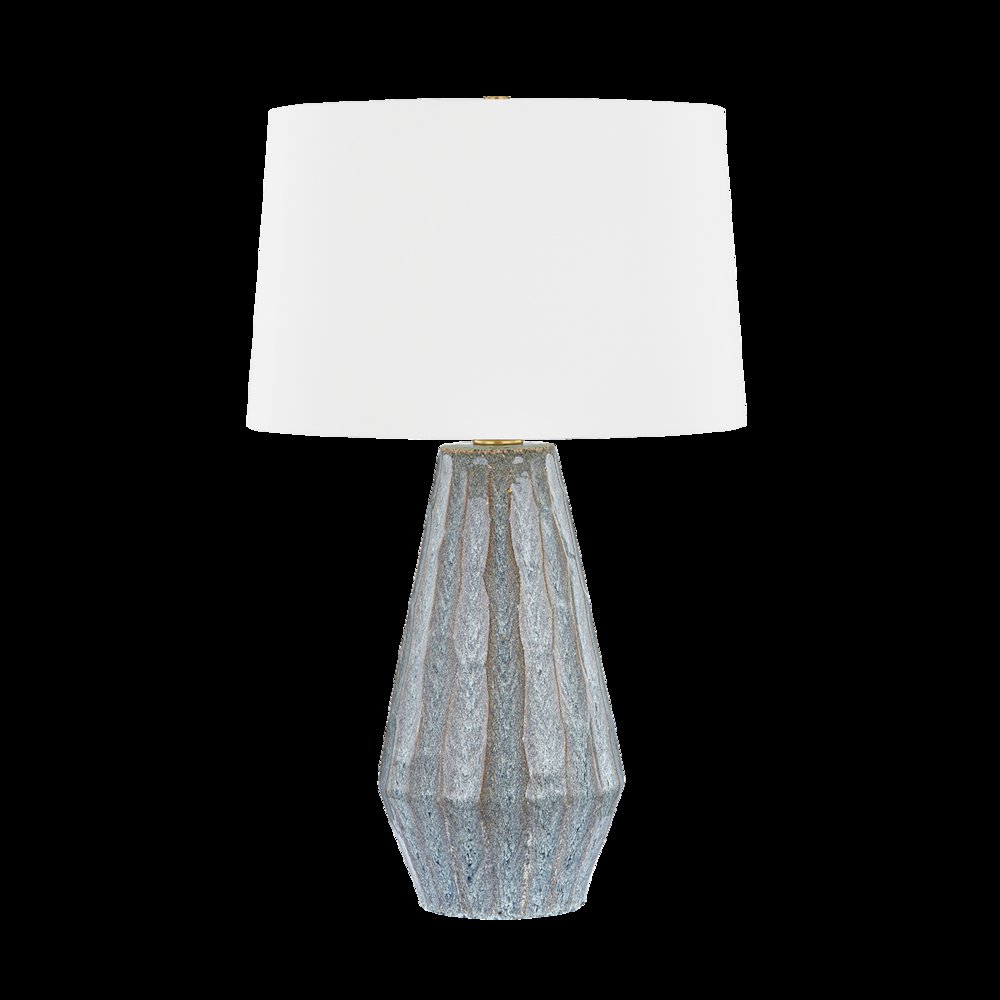 Alloway Table Lamp, Aged Brass