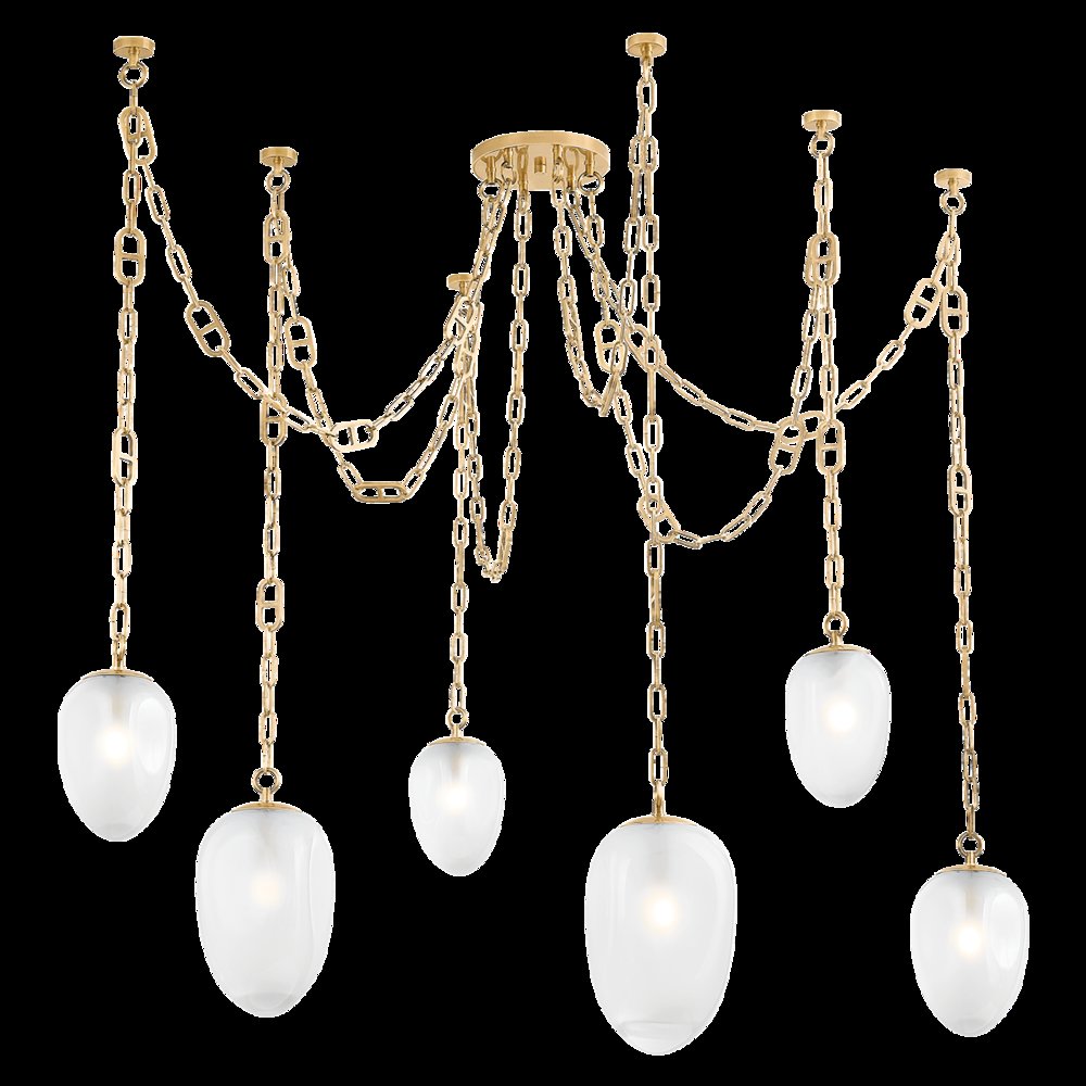 Daith Chandelier, Vintage Brass